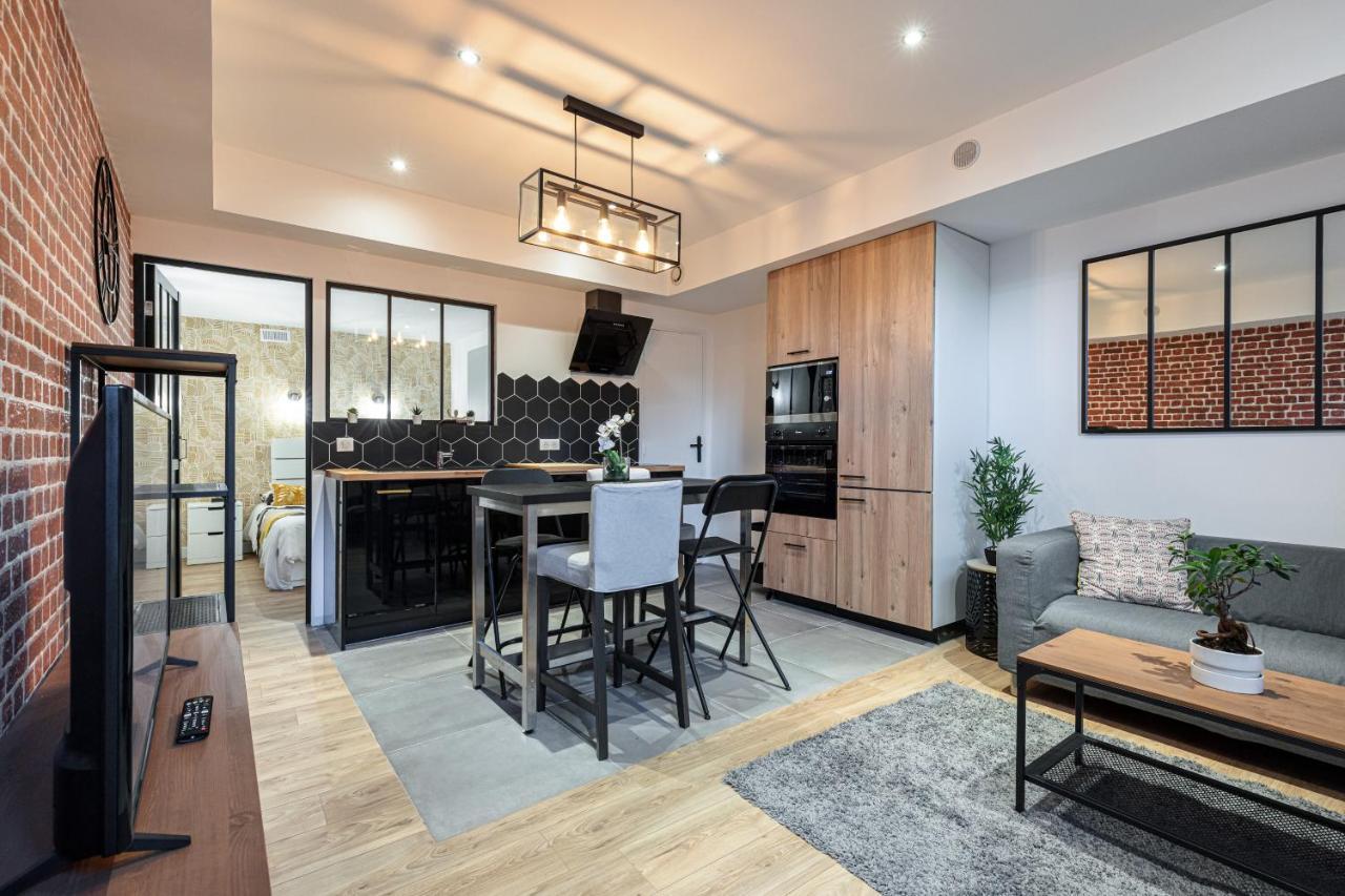 Le Loft Magnan - Ac- Pres Mer - Wifi - Parking - Confort Et Moderne - Supermarches Et Tram Proches Nizza Exterior foto